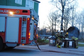 Brand i sopkärl