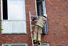 Misstänkt lägenhetsbrand
