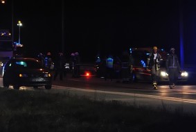 Trafikolycka på E20