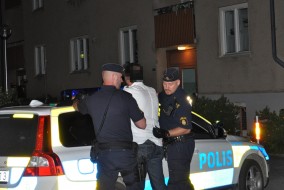 Man gripen för misshadel