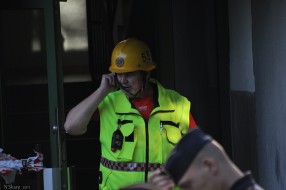 Befarad lägenhetsbrand