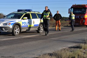 Trafikolycka vid Eker
