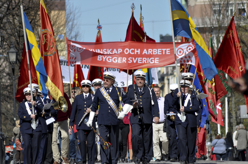1:a maj firande i Örebro